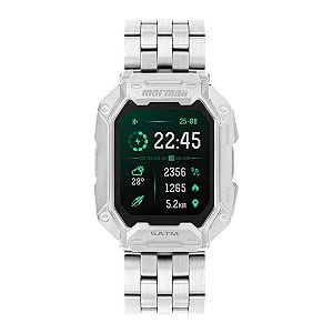 Smartwatch Mormaii Force Militar MOFORCEAK/7K Prata