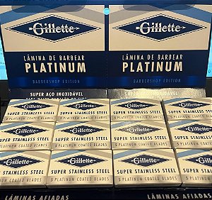 Lamina Gillette Platinum