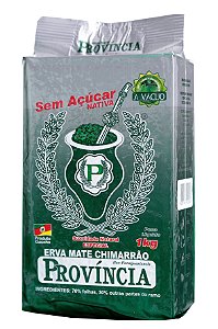 Erva-mate Nativa Província sem Adição de Açúcar Pacote a Vácuo, 1Kg.