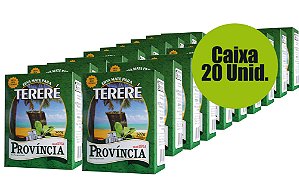 Tereré Província Sabor Natural, Caixa com 20 unidades de 500g cada, apenas R$ 7,00 a unidade de 500g.