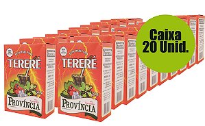 Tereré Província Sabor Energético, Caixa com 20 unidades de 500g cada, apenas R$ 7,00 a unidade de 500g.