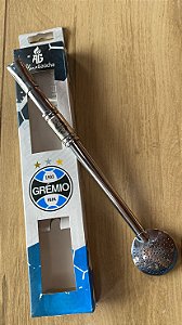 Bomba Inox c/gravação a laser Grêmio/ internacional  c/rosca