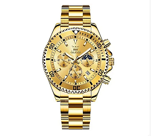 Relógio Binbond Dourado