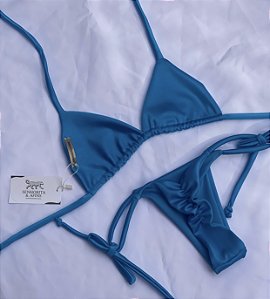 Bíquini Tulipa - Azul Turquesa