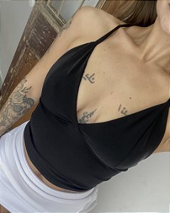 Cropped Only Preto