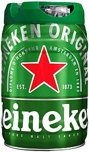 Heineken Chopp Barril De Cerveja 5L P/Presente Festas