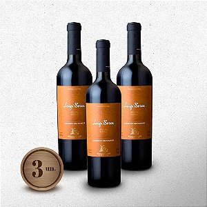 Vinho Cabernet Sauvignon 2018 750ml - Luigi Bosca Caixa Com 03 Unidades