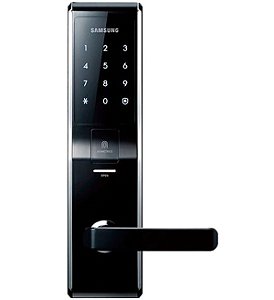 Fechadura Eletrônica Com Biometria Shs-H705 Preta - Samsung
