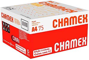 Papel Sulfite A4 210X297 Caixa Com 5 Pacotes - Chamex