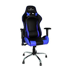 Cadeira Gamer Titanium Reclinável Azul/ Preto BCH-46BBK Bluecase