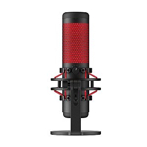 Microfone HyperX Quadcast Led Vermelho