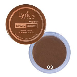 LY0081 PASTA PARA SOBRANCELHA MAGIC BROW (COR 03) - LYRICS