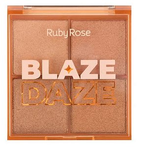 HB7523 PALETA DE ILUMINADORES (BLAZE DAZE)- RUBY ROSE