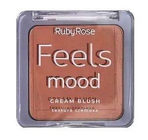 HB6118 CREAM BLUSH FEELS MOOD (B120 PINK FLUSH) - RUBY ROSE