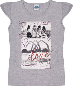BLUSA FEMININA - BICHO BAGUNÇA