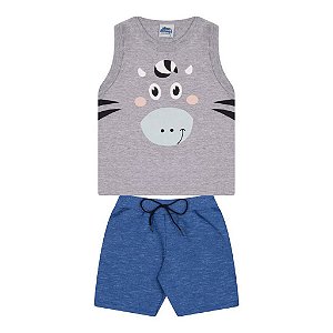 Conjunto masculino - BICHO BAGUNÇA