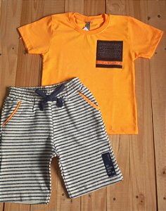 Conjunto Camiseta e bermuda - ALEKIDS