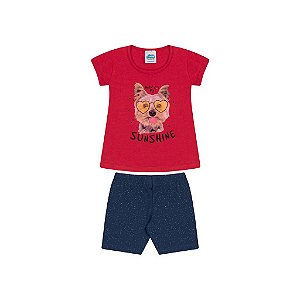CONJUNTO FEMININO - BICHO BAGUNÇA