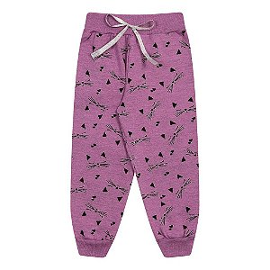 CALÇA FEMININA DE MOLETOM - BICHO BAGUNÇA