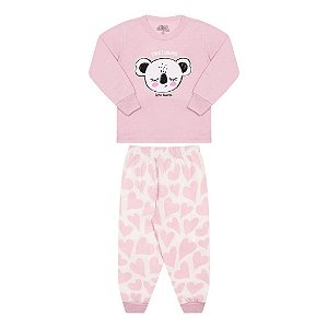 PIJAMA  FEMININO ESTAMPA BRILHA NO ESCURO - BICHO BAGUNÇA