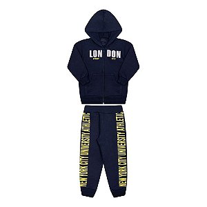 CONJUNTO MASCULINO DE MOLETOM - BICHO BAGUNÇA