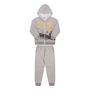 CONJUNTO MASCULINO DE MOLETOM - BICHO BAGUNÇA