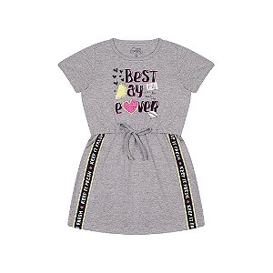 VESTIDO EM COTTON - BICHO BAGUNÇA