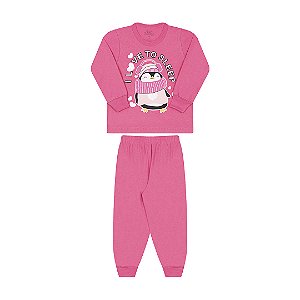 PIJAMA FEMININO ESTAMPA BRILHA NO ESCURO - BICHO BAGUNÇA