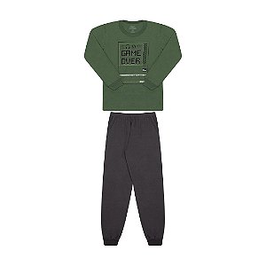 Pijama masculino que brilha no escuro - BICHO BAGUNÇA