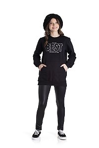 CONJUNTO FEMININO CASACO ALONGADO EM MOLETOM – RANDA MUNDU