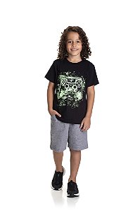 CAMISETA MASCULINA BRILHA NO ESCURO – RANDA MUNDU