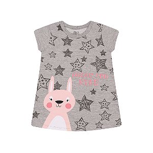 VESTIDO EM MOLETINHO G FLAME - BICHO BAGUNÇA