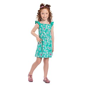 VESTIDO EM MEIA MALHA ESTAMPADO - BICHO BAGUNÇA