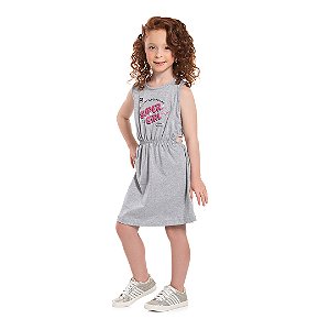 VESTIDO EM COTTON - BICHO BAGUNÇA