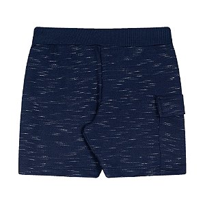 BERMUDA DE MOLETINHO JET COM BOLSO - BICHO BAGUNÇA