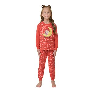 PIJAMA FEMININO EM MEIA MALHA BRILHA NO ESCURO - BICHO BAGUNÇA