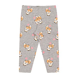 LEGGING DE MOLECOTTON ESTAMPADA - BICHO BAGUNÇA