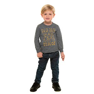 CAMISA DE MEIA MALHA MOULINE - BICHO BAGUNÇA