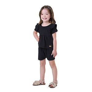 CONJUNTO EM MALHA POA COM APLIQUE - BICHO BAGUNÇA