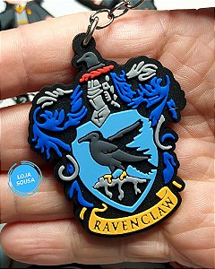 Chaveiro Emborrachado Harry Potter Corvinal