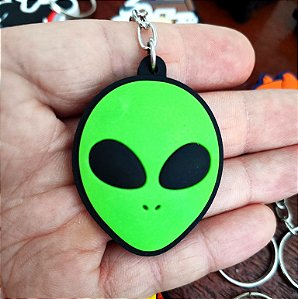 Chaveiro Emborrachado Alien ET