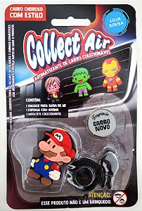 Aromatizador Cheirinho para Carro Colecionável - Super Mario
