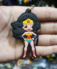Chaveiro Emborrachado New Mulher Maravilha
