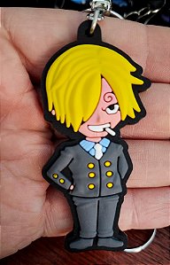Chaveiro Emborrachado One Piece Sanji