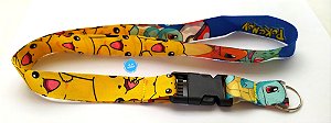 Cordão com Engate Rápido Pokémon