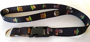 Cordão com Engate Rápido Baby Yoda