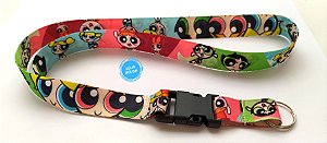 Cordão com Engate Rápido Meninas Superpoderosas