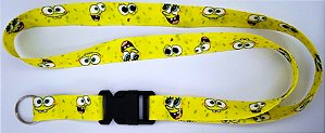 Cordão com Engate Rápido Bob Esponja