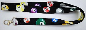 Cordão com Mosquete Sinuca Bilhar Snooker