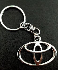 Chaveiro Metal Cromado Carro Toyota
